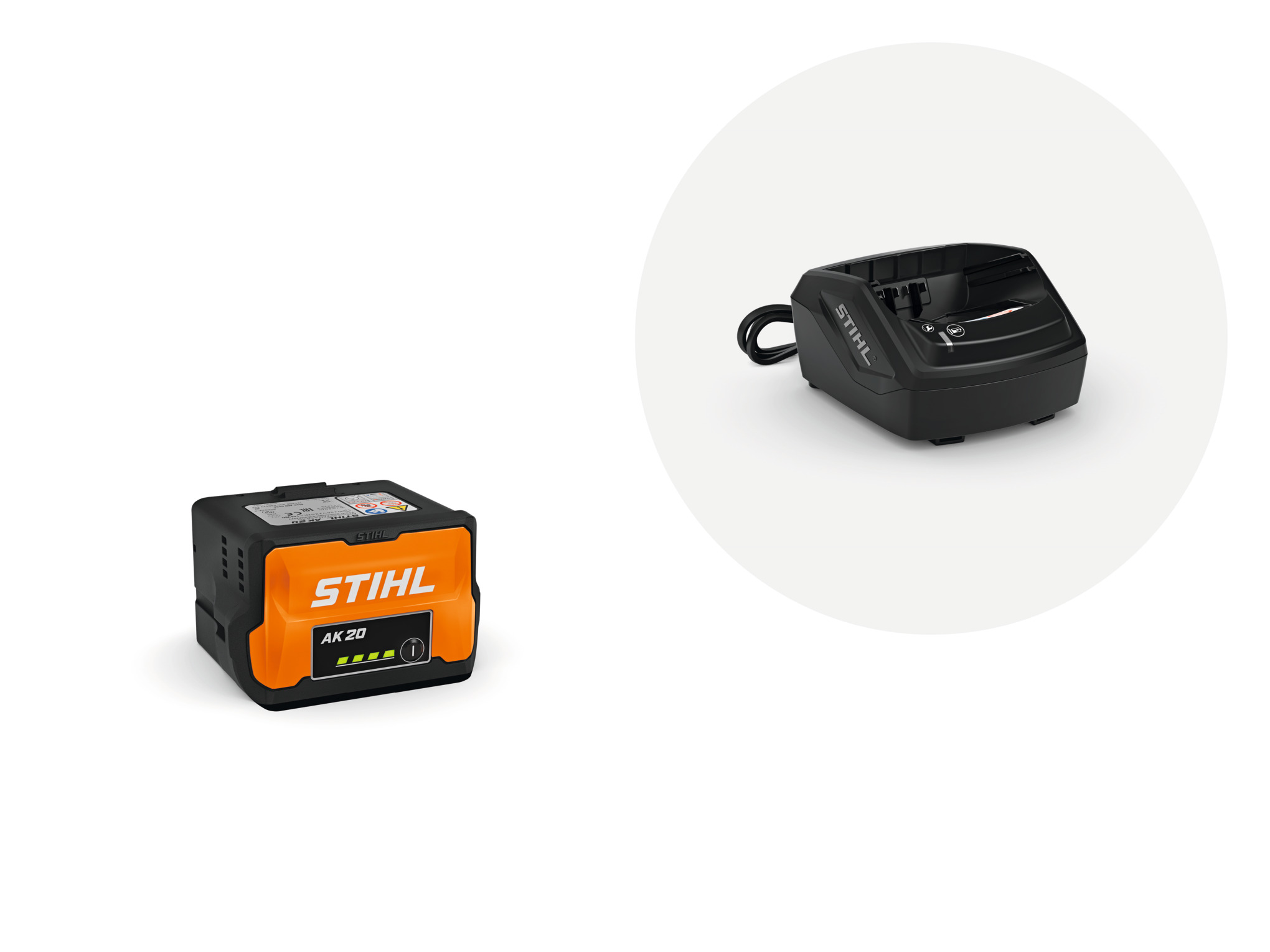 Starter set avec batterie AK 20 et chargeur AL 101