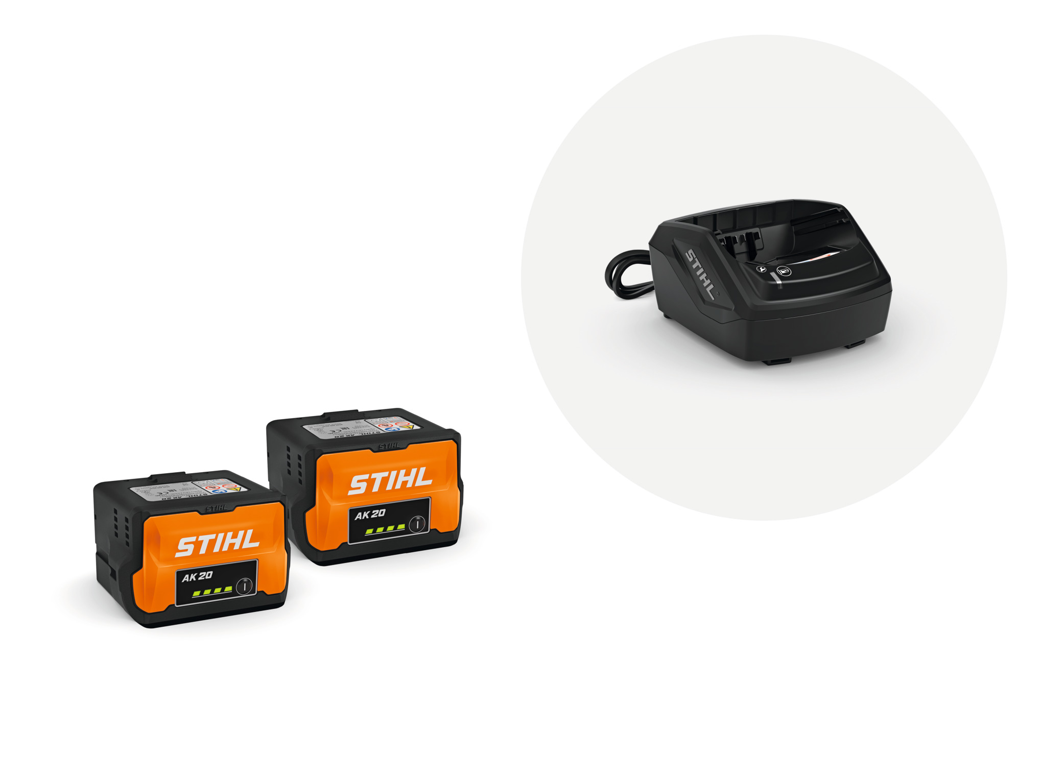 Starter set avec 2x batterie AK 20  et chargeur AL 101